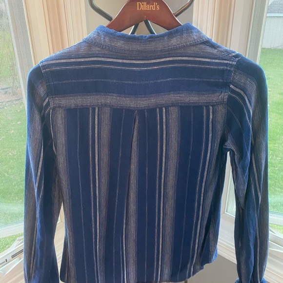 Blue button down - Picture 3 of 3